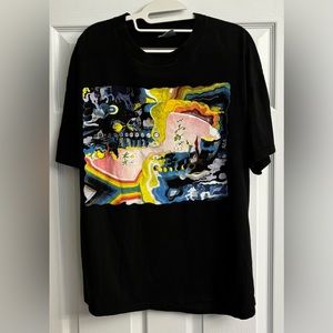 Vintage 1992 Moody Blues Tour Shirt Double Sided Size XL.Hole Near Right Arm Pit
